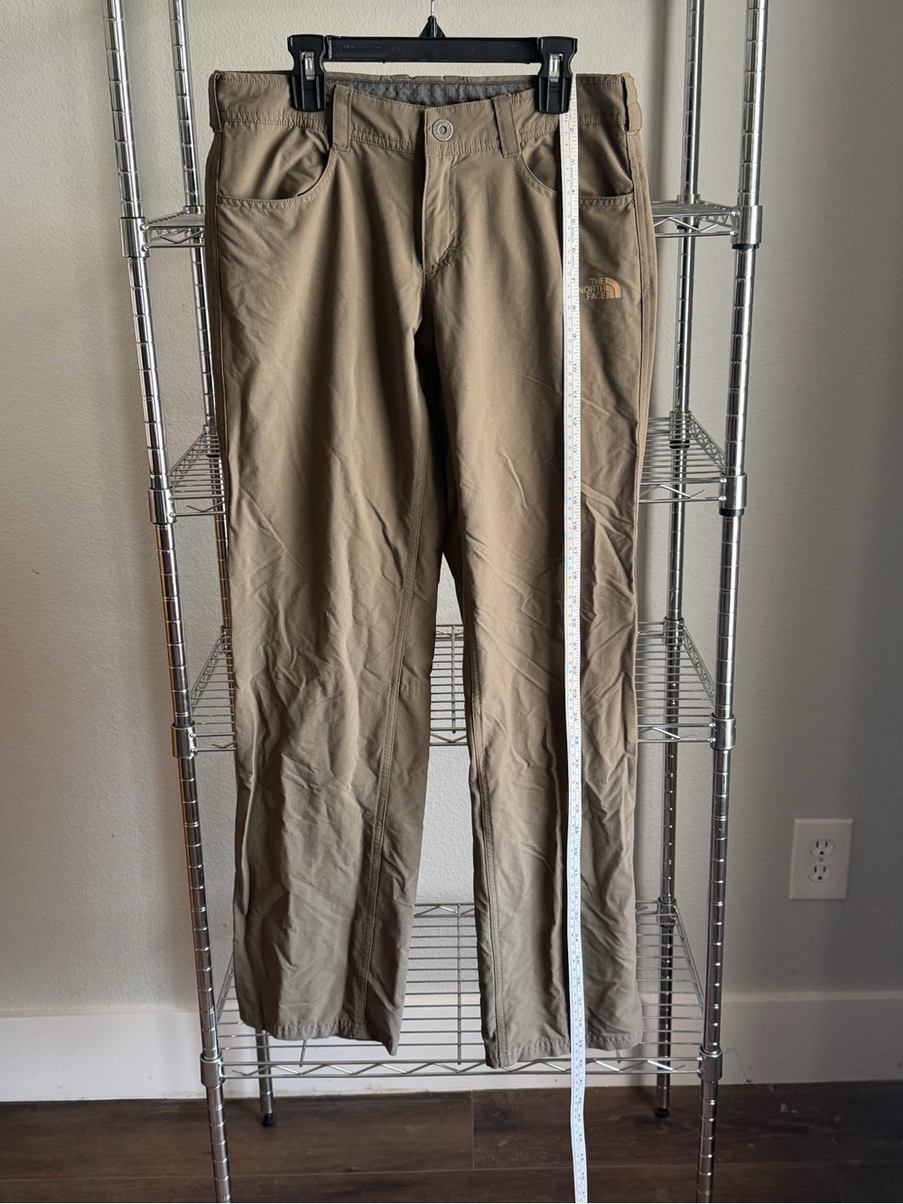 The North Face Women's Tan Straight-Leg Lightweight Hiking Pants